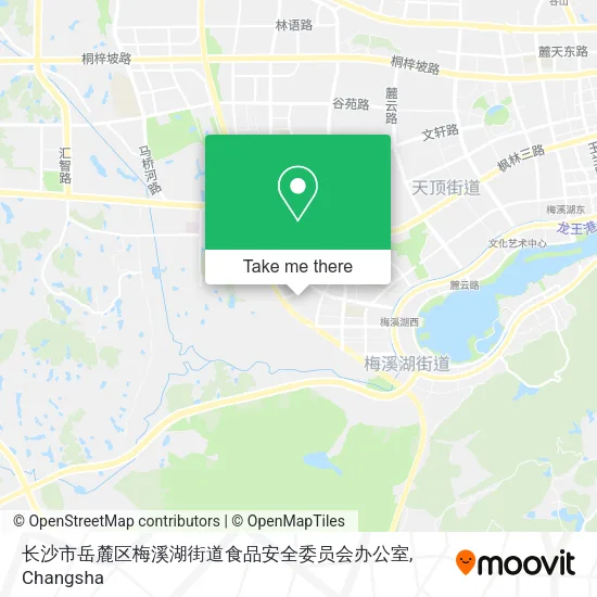长沙市岳麓区梅溪湖街道食品安全委员会办公室 map