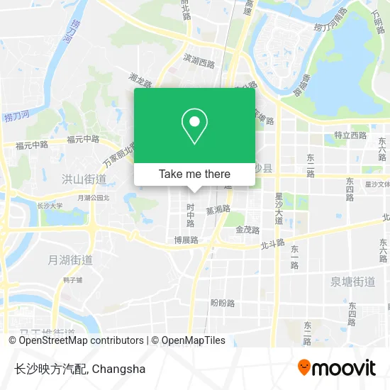 长沙映方汽配 map