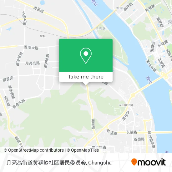 月亮岛街道黄狮岭社区居民委员会 map
