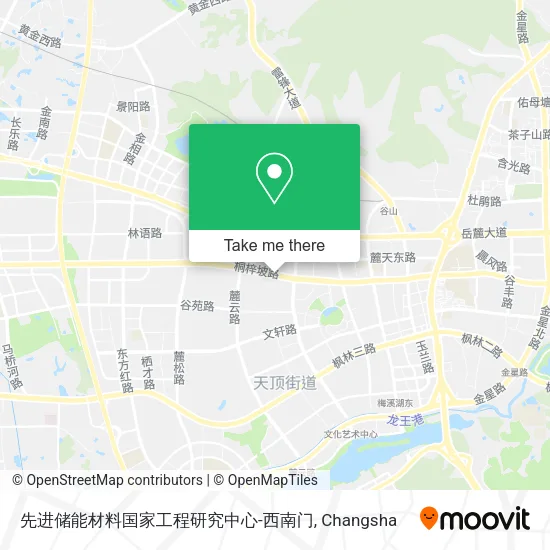 先进储能材料国家工程研究中心-西南门 map