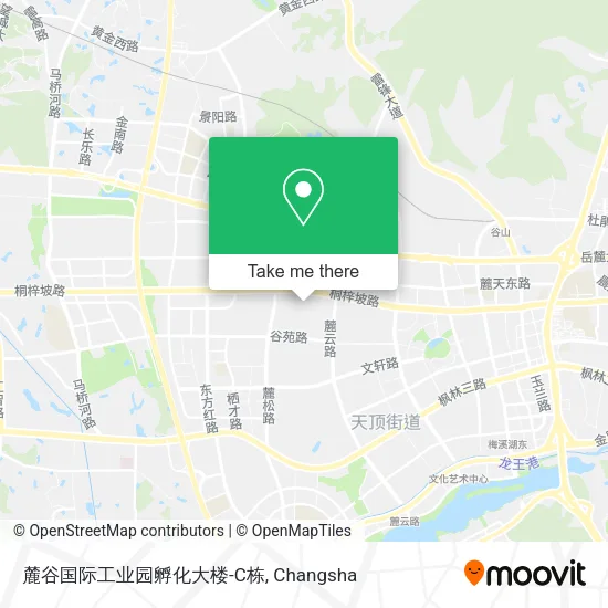 麓谷国际工业园孵化大楼-C栋 map