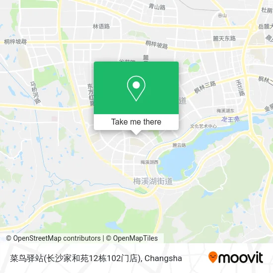 菜鸟驿站(长沙家和苑12栋102门店) map