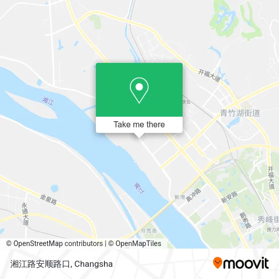 湘江路安顺路口 map