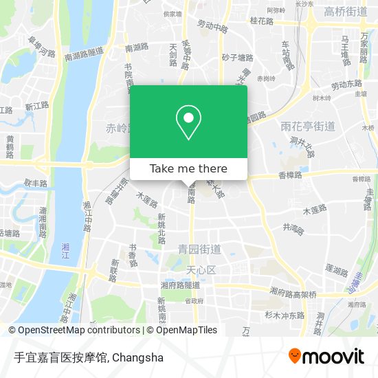 手宜嘉盲医按摩馆 map