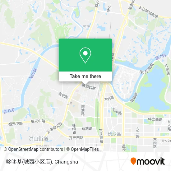 哆哆基(城西小区店) map