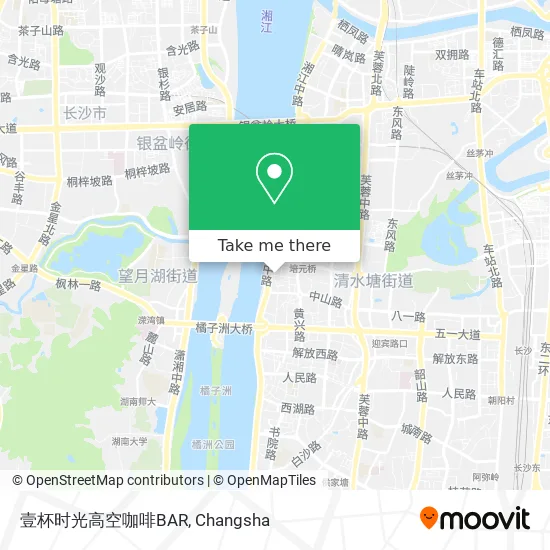 壹杯时光高空咖啡BAR map