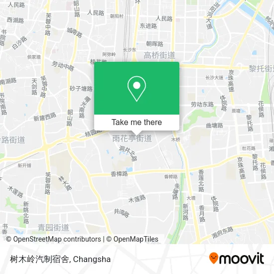 树木岭汽制宿舍 map