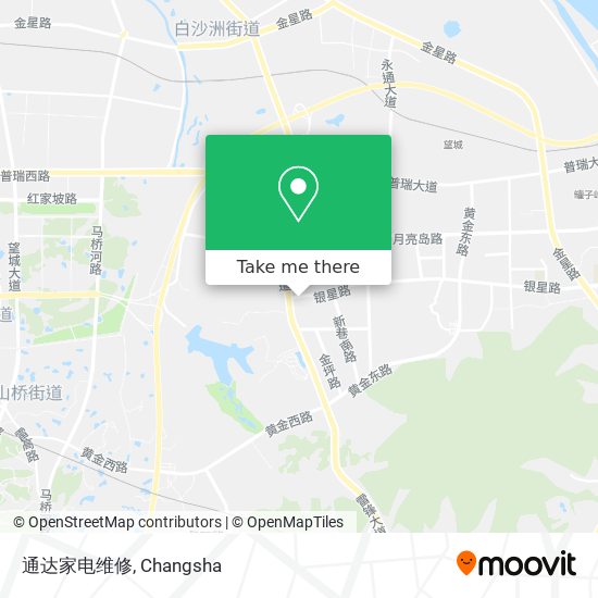 通达家电维修 map