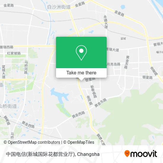 中国电信(新城国际花都营业厅) map