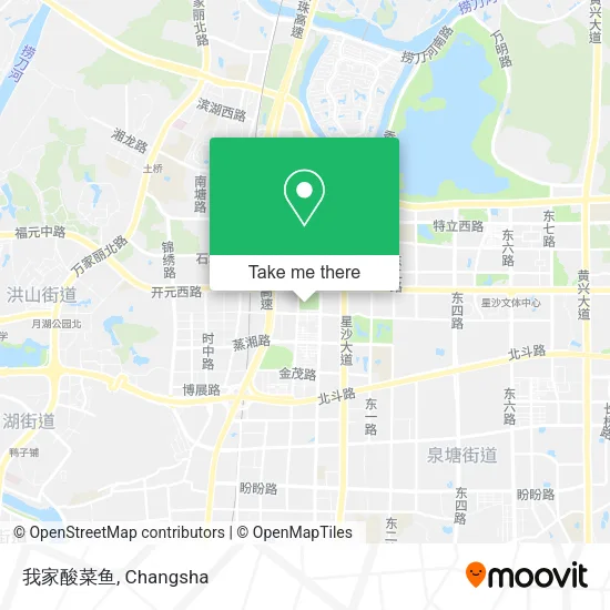 我家酸菜鱼 map