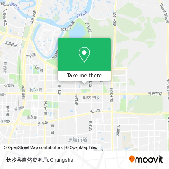 长沙县自然资源局 map