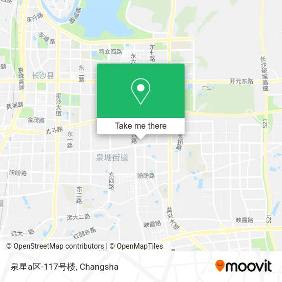 泉星a区-117号楼 map