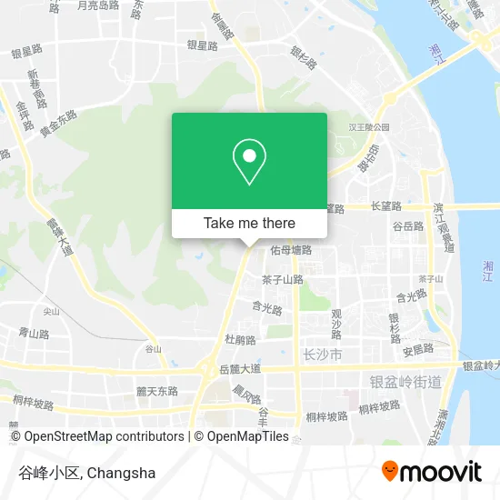 谷峰小区 map