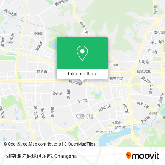 湖南湘涛足球俱乐部 map