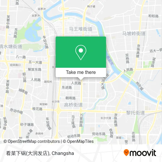 看菜下锅(大润发店) map