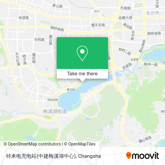 特来电充电站(中建梅溪湖中心) map