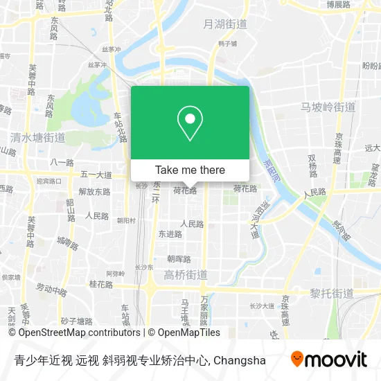 青少年近视 远视 斜弱视专业矫治中心 map