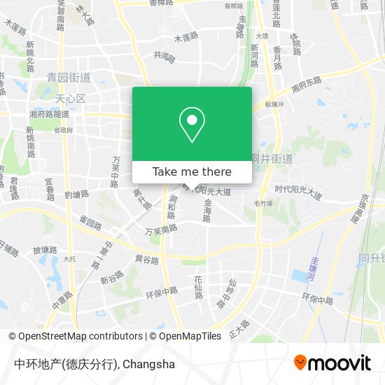 中环地产(德庆分行) map