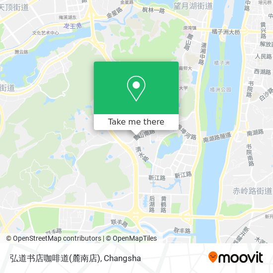 弘道书店咖啡道(麓南店) map