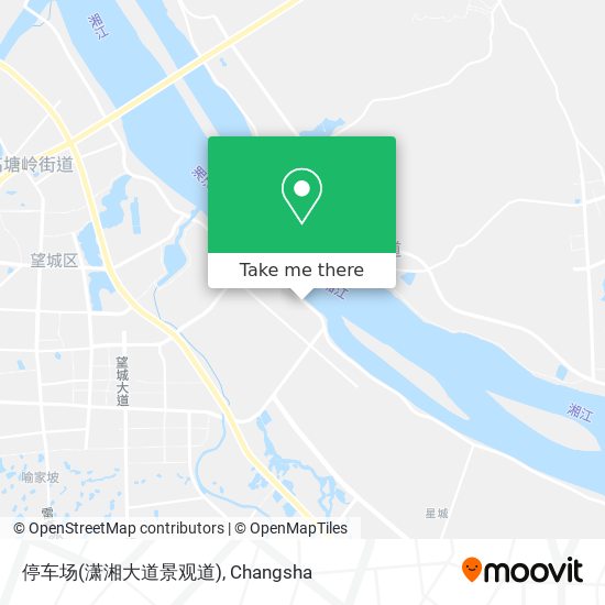 停车场(潇湘大道景观道) map