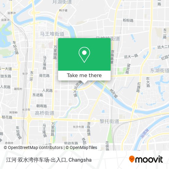 江河·双水湾停车场-出入口 map
