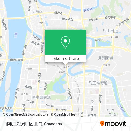 邮电工程局甲区-北门 map