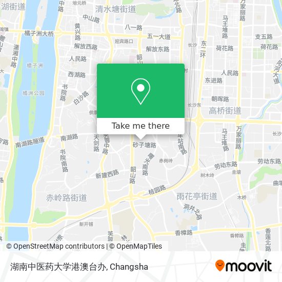 湖南中医药大学港澳台办 map