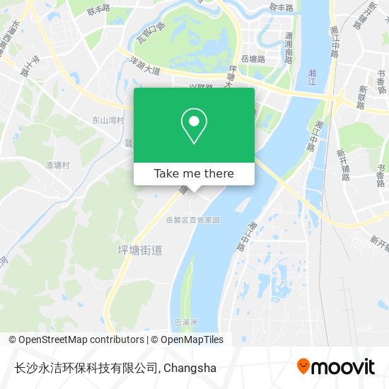 长沙永洁环保科技有限公司 map