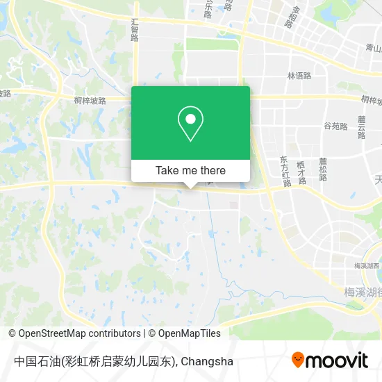 中国石油(彩虹桥启蒙幼儿园东) map