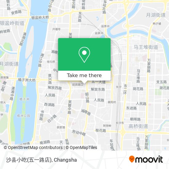 沙县小吃(五一路店) map