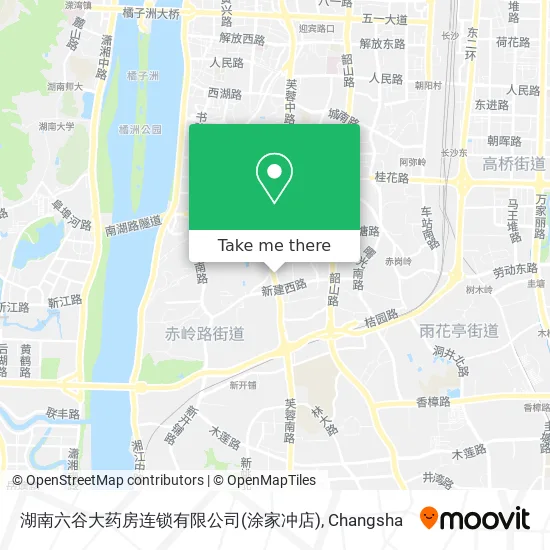 湖南六谷大药房连锁有限公司(涂家冲店) map