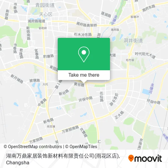 湖南万鼎家居装饰新材料有限责任公司(雨花区店) map