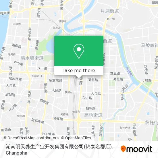 湖南明天养生产业开发集团有限公司(锦泰名郡店) map
