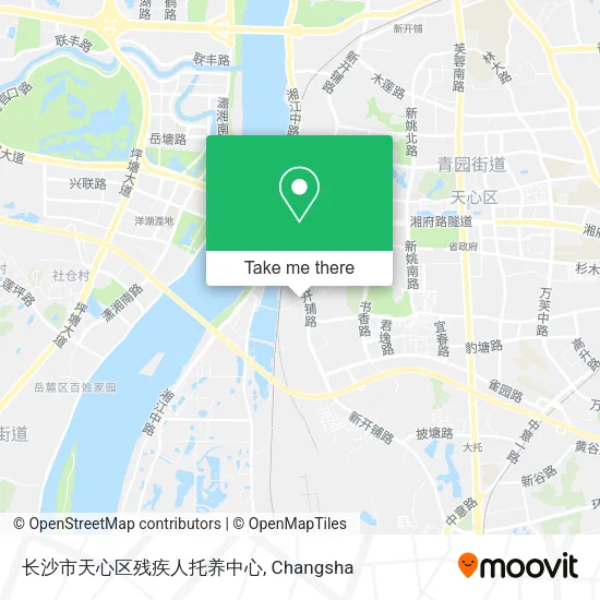 长沙市天心区残疾人托养中心 map