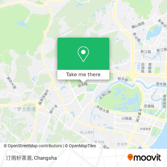 汀雨轩茶居 map