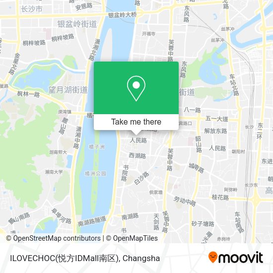 ILOVECHOC(悦方IDMall南区) map