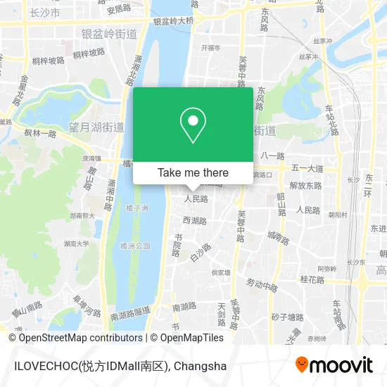 ILOVECHOC(悦方IDMall南区) map