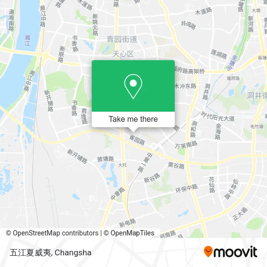 五江夏威夷 map