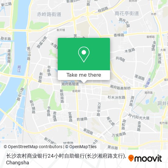 长沙农村商业银行24小时自助银行(长沙湘府路支行) map