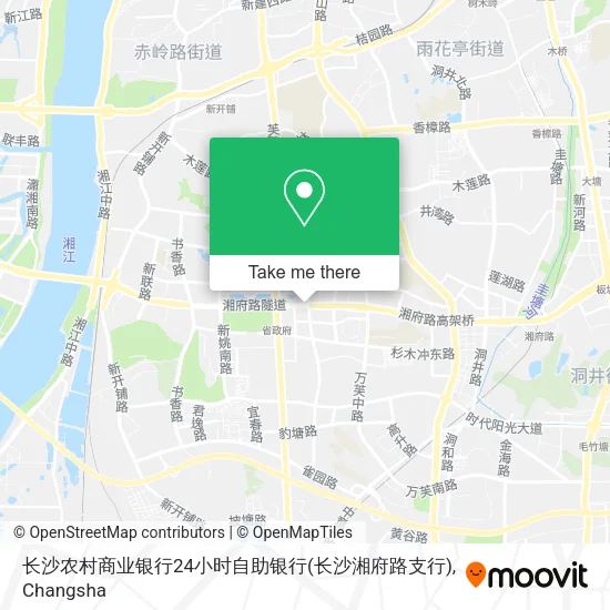 长沙农村商业银行24小时自助银行(长沙湘府路支行) map