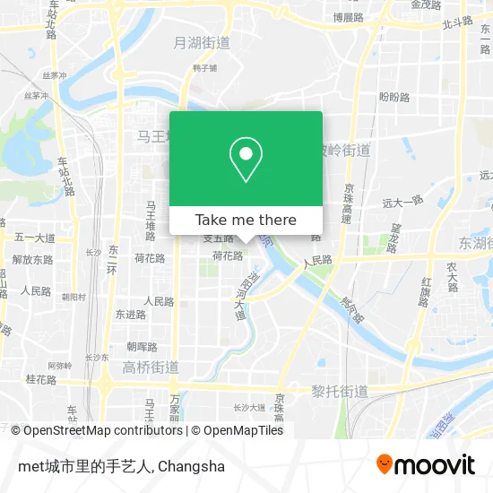 met城市里的手艺人 map