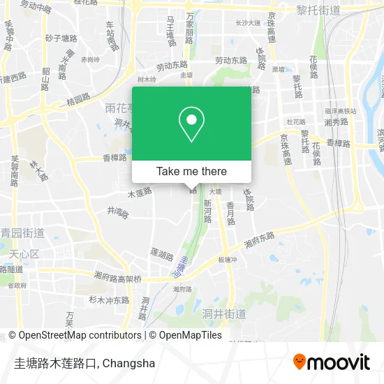 圭塘路木莲路口 map