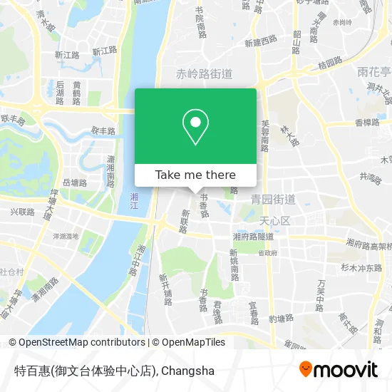 特百惠(御文台体验中心店) map