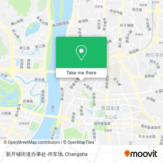 新开铺街道办事处-停车场 map