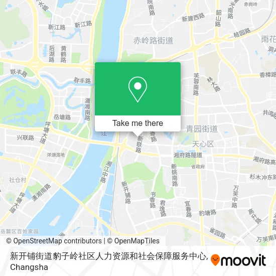 新开铺街道豹子岭社区人力资源和社会保障服务中心 map
