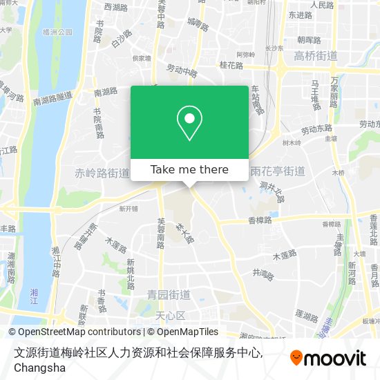 文源街道梅岭社区人力资源和社会保障服务中心 map