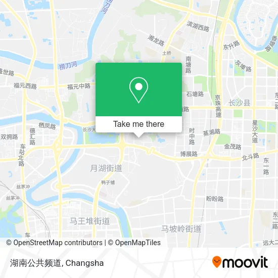 湖南公共频道 map