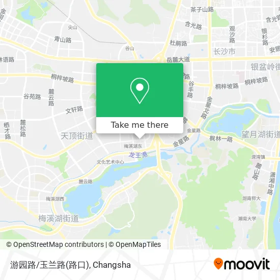 游园路/玉兰路(路口) map
