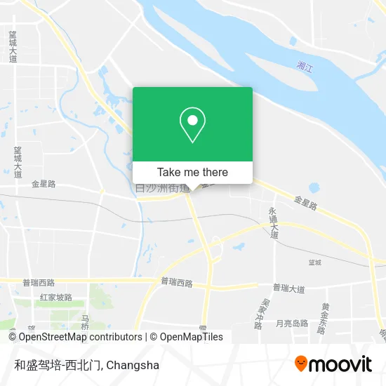 和盛驾培-西北门 map