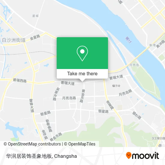 华润居装饰圣象地板 map